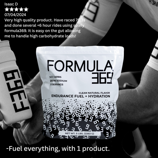 5 pounds, 73 servings - Formula 369 Endurance Fuel Drink Mix