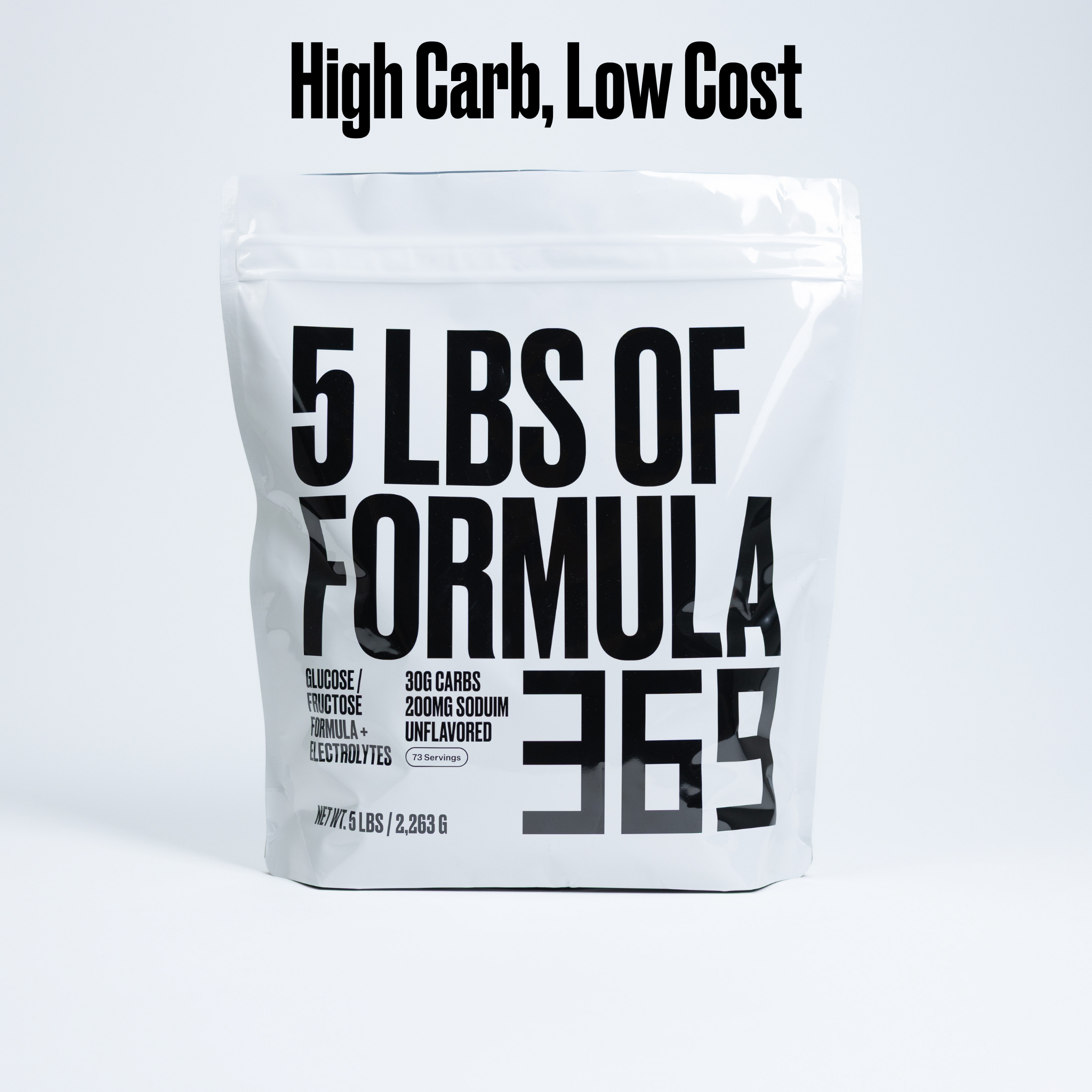 Formula 369 - 5 pound bag with 73 servings, High carb drink for