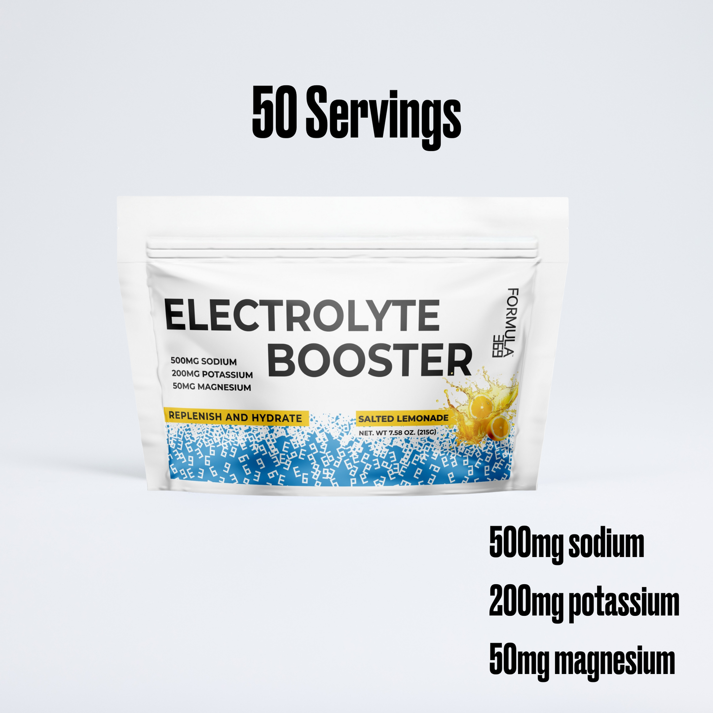 Electrolyte Booster Hydration Drink Mix - 50 servings