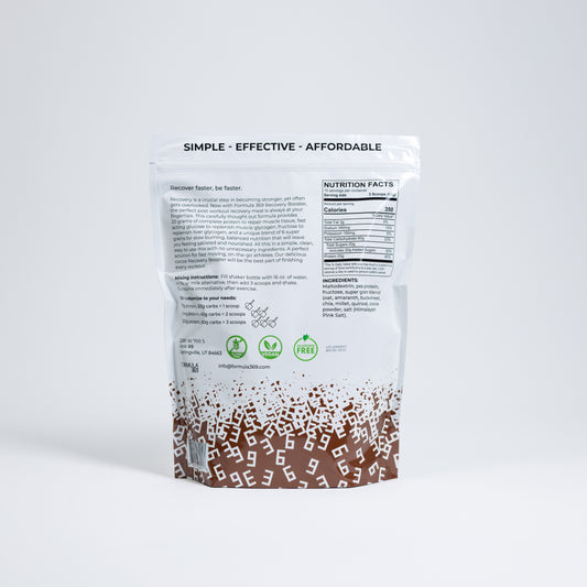 Formula 369 Recovery-Booster - Vegan 3:1 carb to protein mix
