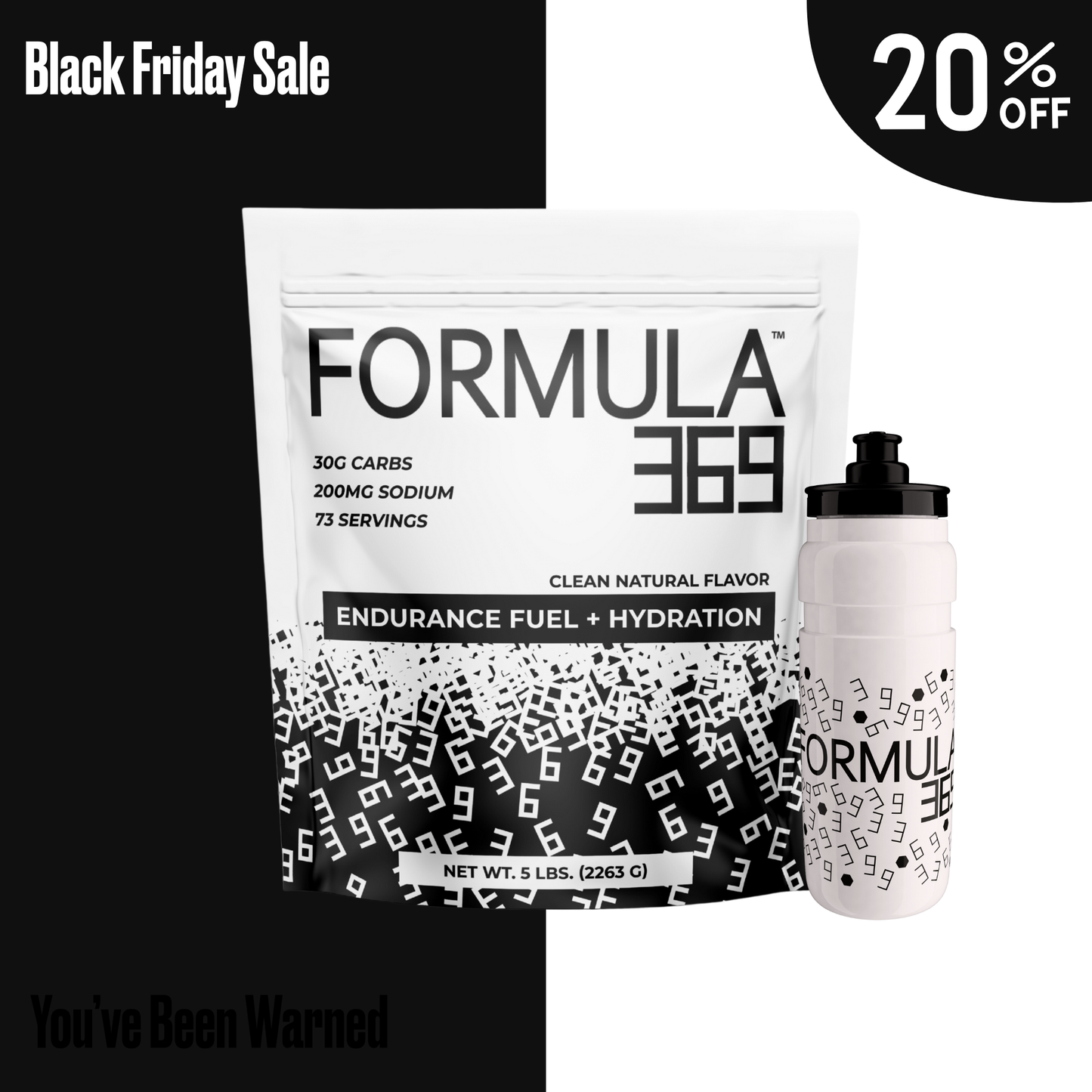 5 pounds, 73 servings - Formula 369 Endurance Fuel Drink Mix