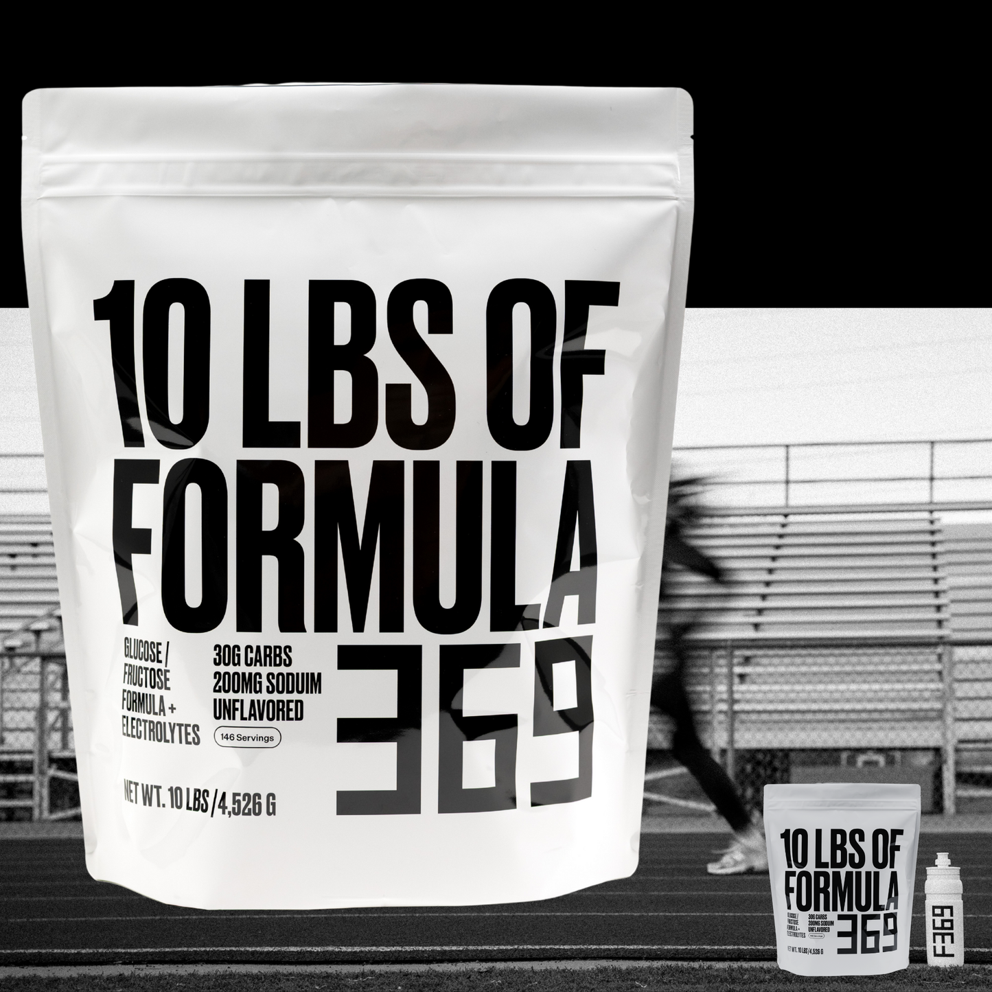Bulk 10 pounds, 146 servings - Formula 369 Endurance Fuel Drink Mix