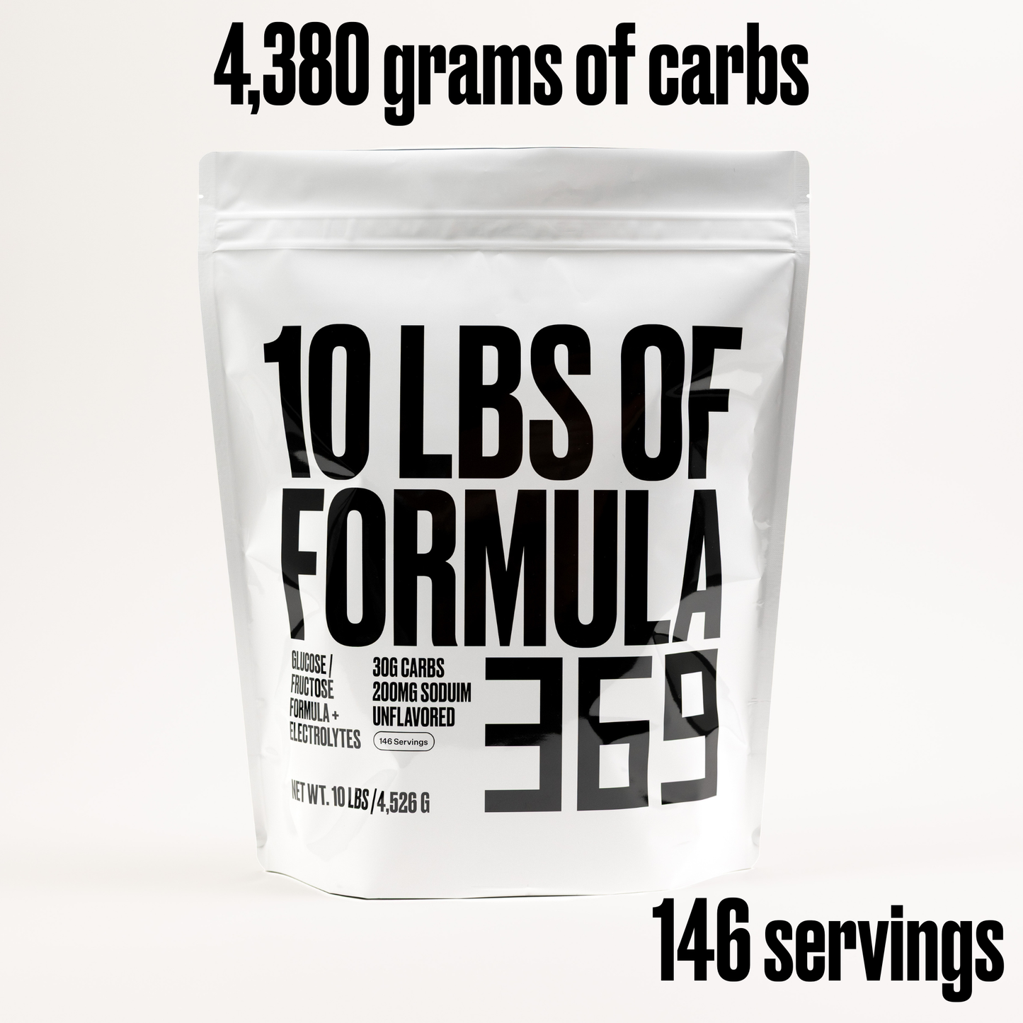 Bulk 10 pounds, 146 servings - Formula 369 Endurance Fuel Drink Mix