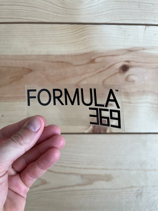 Formula 369 Transfer Sticker
