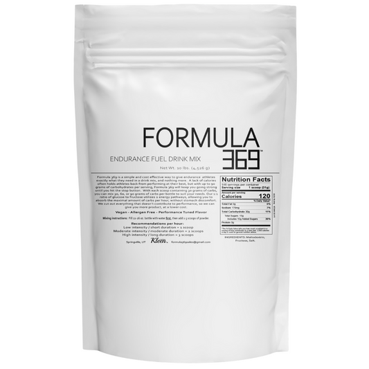 Bulk 10 pounds, 146 servings - Formula 369 Endurance Fuel Drink Mix