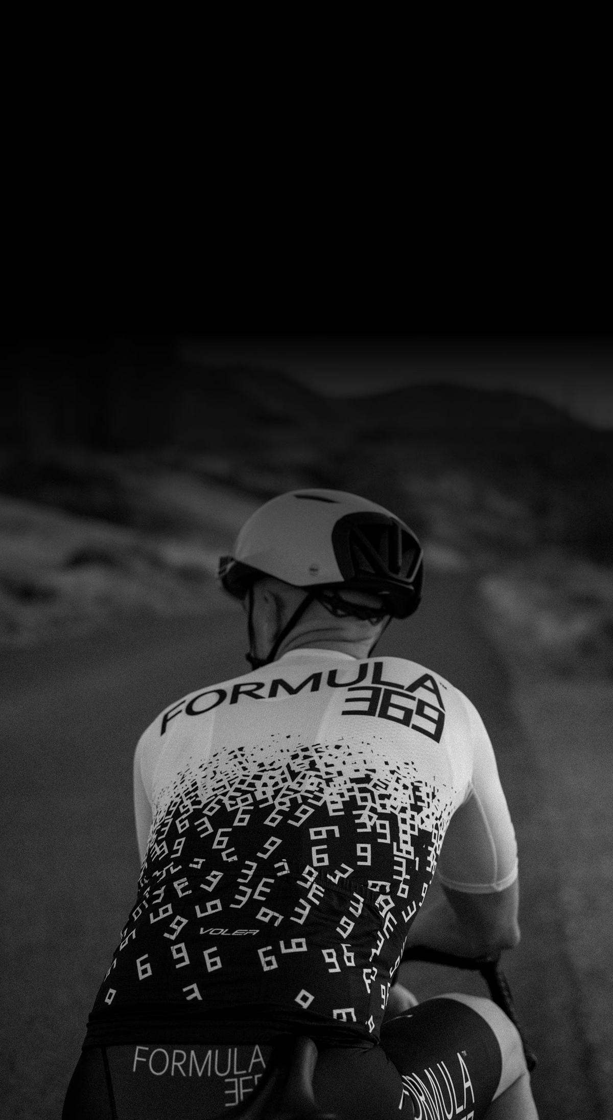 Formula 369 cyclist training outdoors