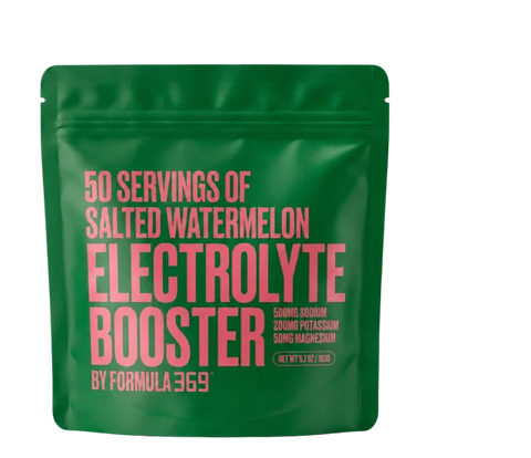 Add electrolytes if you need them